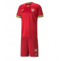 Serbia Replica Home Minikit World Cup 2022 Short Sleeve (+ pants)